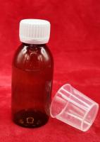 China Brown 120ml Pharmaceutical PET Bottles For Syrup Low Light Transmission factory