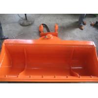 China High Efficiency Excavator Tilt Bucket , Excavator Tilt Hitch Hitachi ZX120 With Bolted Edge factory