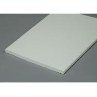 China Flat / Utility PVC Trim Board / White Vinyl Cellular PVC Trim For Decoration factory
