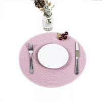 China Create a Luxurious Dining Experience with Custom Color PVC Woven Placemats Set factory