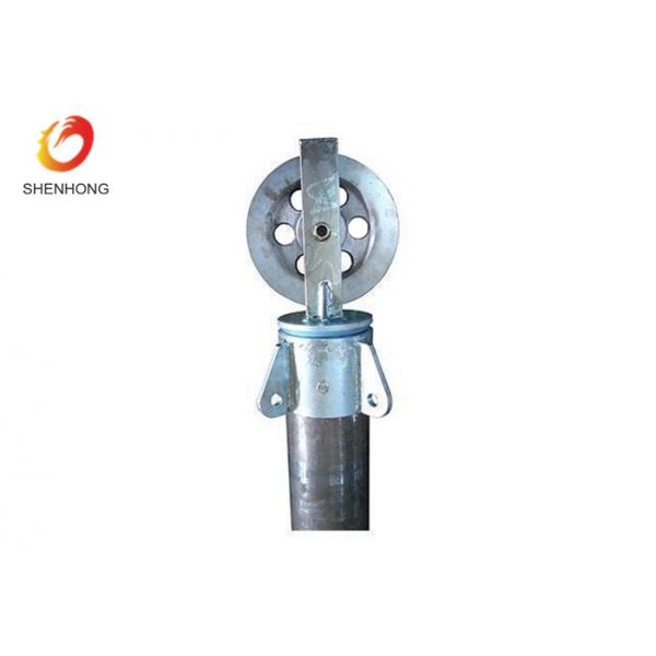 Quality Tubular Gin Pole Tower Erection Tools For Hoisting And Erecting The Pole And Tower for sale