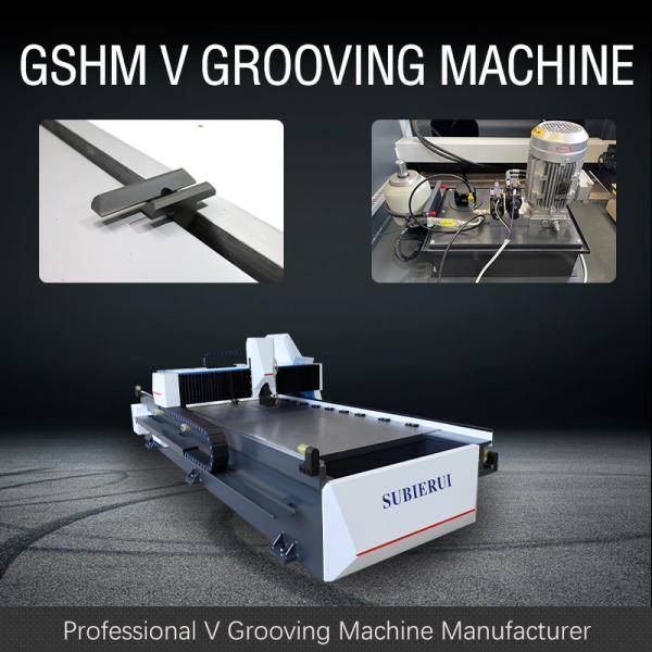 Quality 1240mm High Speed V Grooving Machine For Elevator Panel Sheet Metal Grooving for sale
