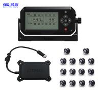 Quality Rechargeable Fourteen Tire Trailer Tyre Pressure Monitoring System for sale