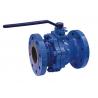 China Ball Valves Ductile Iron Valves With Flange End 2 End Cap Stem Packing factory