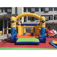 China Commercial Inflatable Minions Bounce House For Clearance , Inflatable Bouncer Trampoline factory