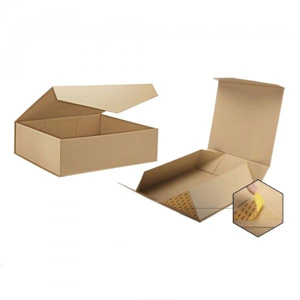 Quality Luxury Magnet Folding Flat Pack Gift Boxes 1200gsm Art Paper Box for sale