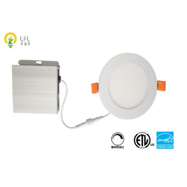 Quality 12W 6inch LED Slim Round Panel Downlight For Jewelry Store / Exhibition Hall for sale