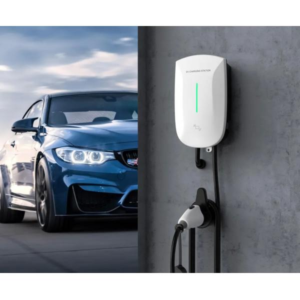 Quality American Standard 240V RFID Card Control Wall Mounted EV Charging Station For Home for sale