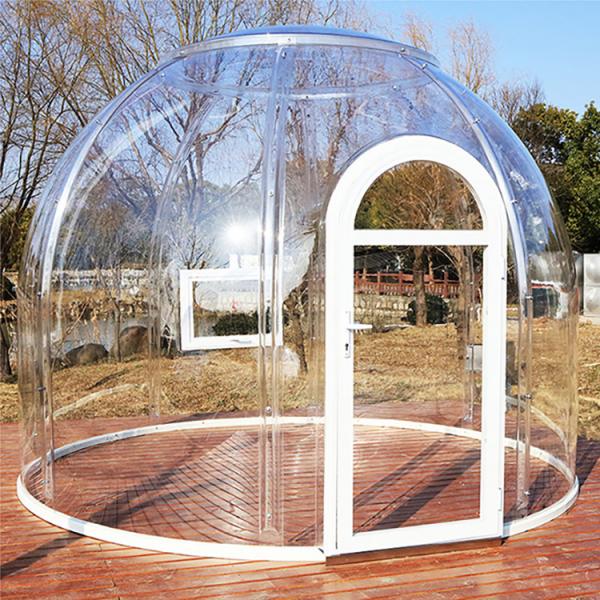 Quality ISO Igloo Bubble Tent Thickness 5mm Clear Dome House For Sports Venues for sale