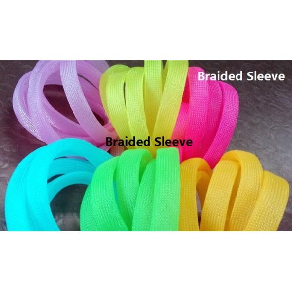 Quality Braided Expandable Sleeving Cable Protection , Automobile Pet Expandable Braided for sale