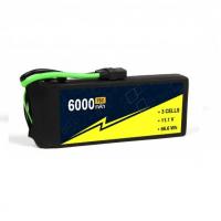 Quality 6000mAh 3S 11.1V 75C RC Airplane Battery Pack With W/XT-90 Long Life for sale