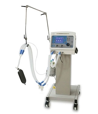 Quality LCD screen Emergency Transport Ventilator JogDial operation With Trolley for sale