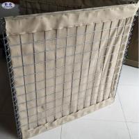 China Welded Wire Mesh Sand Filled Barriers / Military Sand Gabion Box Wall factory
