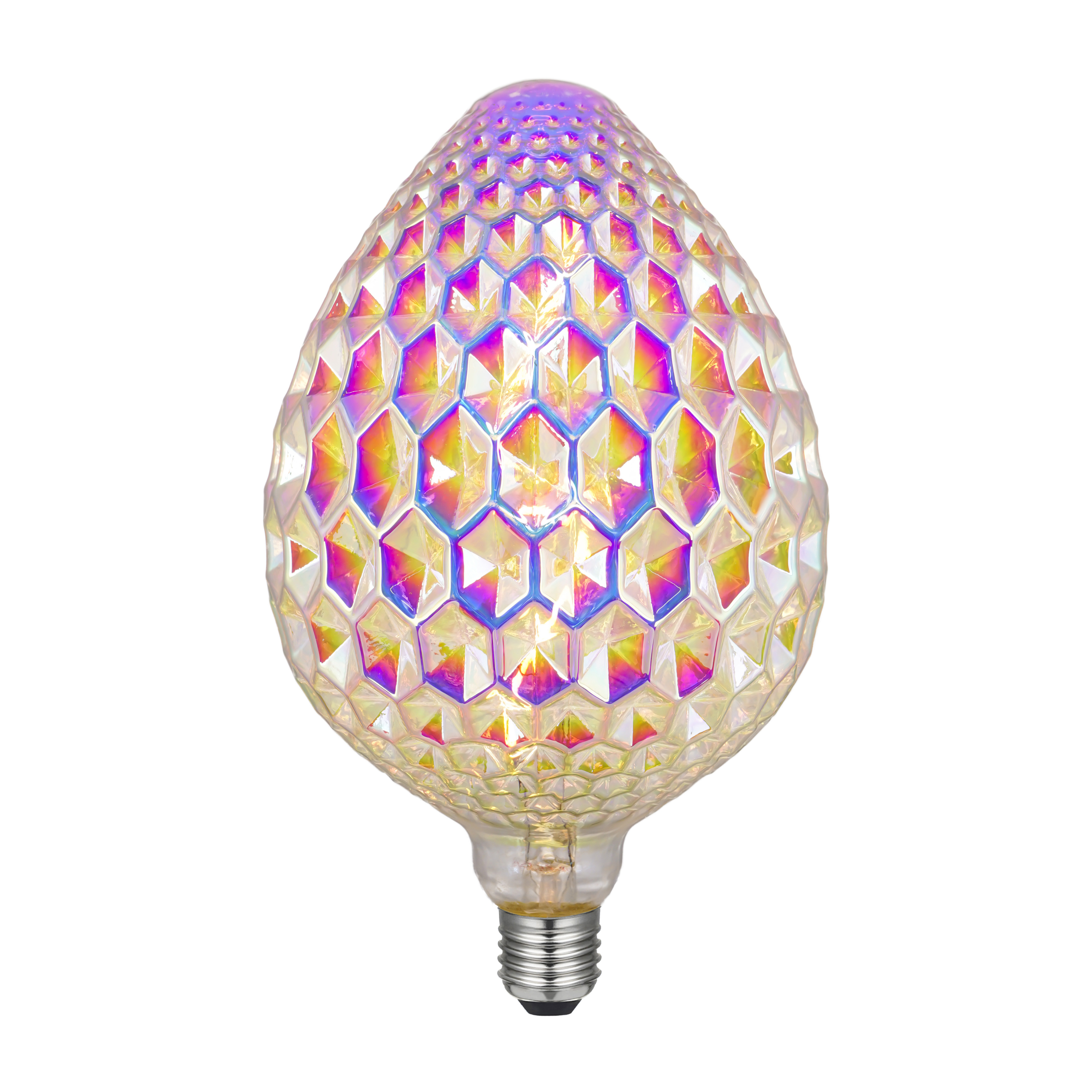 China Indoor Decorative 90lm/W 2000k G125 E27 Antique Dimmable Filament Bulb factory