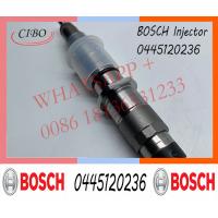 China Fuel Injector BOSCH Cummins Komatsu Engine Common Rail Injector 0445120236 0445120029 0445120125 for sale