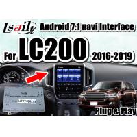 Quality Lsailt multimedia video Interface with built-in IOS/Android CarPlay for Land Cruiser 2016-2019 LC200 for sale