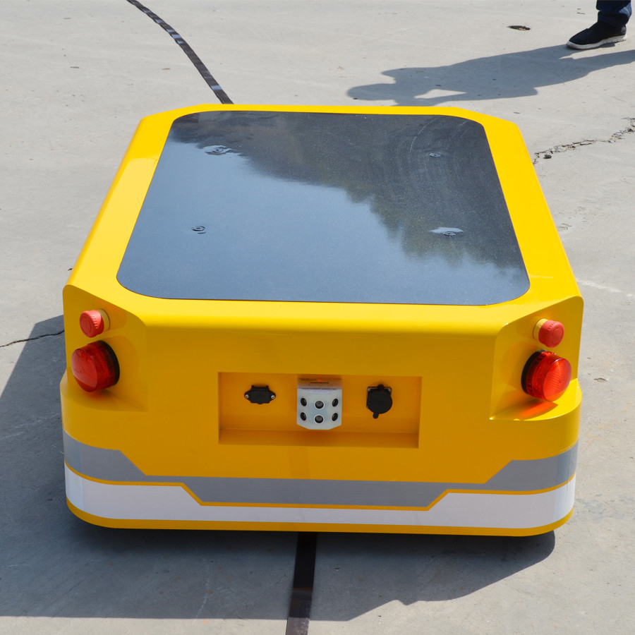 China 0.2 Tons Autonomous Guided Vehicle , Magnetic Navigation Automated Guided Carts factory
