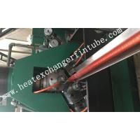 China Carbon Steel Extruded Fin Tube Machine , Fin Average Thickness  0.3mm for sale