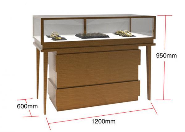 Veneer Mdf Glass Display Cabinets Jewelry Watches Retail Shop