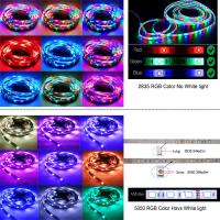 China RGB Tape 5M 10M 20M Flexible LED Stripe Dimmable Smart Lights for sale
