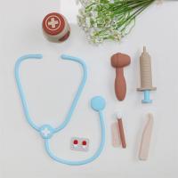 China ODM Silicone Infant Toys With Doctor Role Playing Functionality 8-Piece Role Play factory