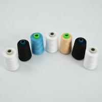 Quality 204 30s/2 403 Fiber 100 Polyester Yarn High Strength White Yizheng For Sewing for sale