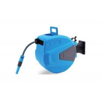 China Auto Wind Self Retracting Water Hose Reel , Blue Commercial Garden Hose Reel factory