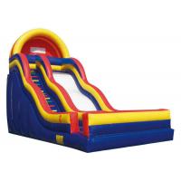 China Children Fun Colourful Large Inflatable Slide Fun Land For Summer Activity for sale
