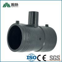 China Hdpe Pipe Fittings Black Hdpe Plastic Steel Wire Skeleton Reducing Tee factory