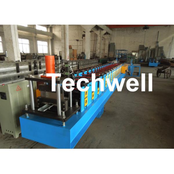 Quality PLC Control Cable Tray Roll Forming Machine For 16 Stations Forming Stand With Hydraulic Cutting for sale