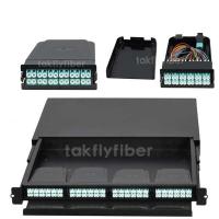 China MPO Patch Panel MTP Fiber Optic Distribution Frame For Data Center factory