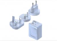 China Interchangeable AC 15W 18W 24W Wall Mount Power Adapter factory
