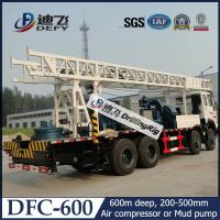 China DFC-600 Sinotruck Truck Mounted Water Well Drill Rig Price for Sale factory