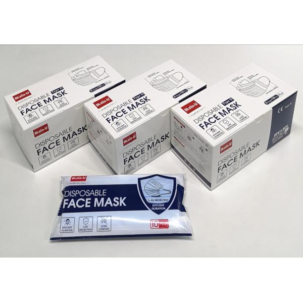 Quality BU-E50B 3Ply Medical Face Mask At ASTM Standard FDA Device Listed And Registrati for sale