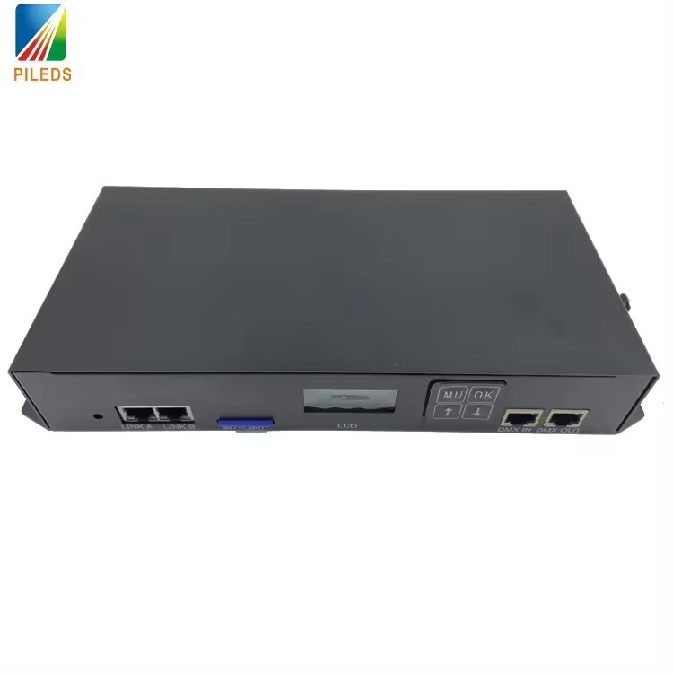 China Artnet DMX Controller 8 Port Stage machine DMX Controller With SD card for wedding/DJ/party/disco/mi bar factory