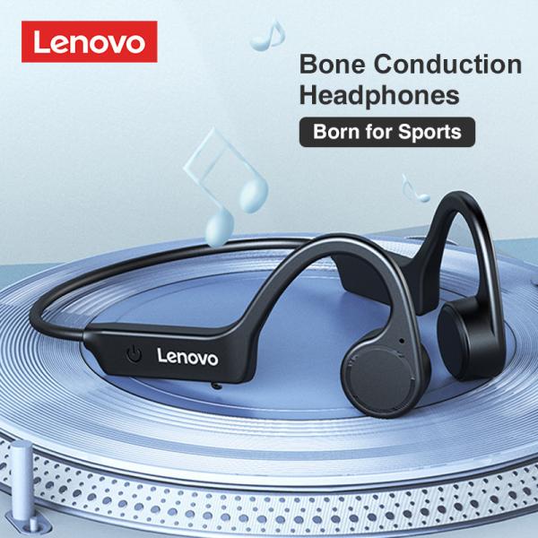 Quality Lenovo X4 Bone Conduction Bluetooth Earphone Black FCC Certificate for sale