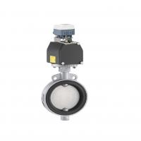 China Keystone 9 Control Butterfly Valve With Electric Actuator With KOSO EPA800 factory