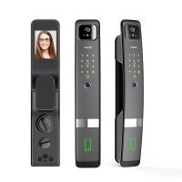 Quality Smart Camera Door Lock Tuya Wireless Tuya Wifi Biometric Fingerprint Automatic for sale