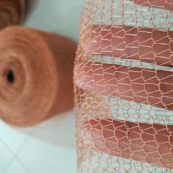 Quality Waterproof Copper Mesh Rodent Control 0.2mm-0.28mm Copper Wire Mesh To Keep Rodents Out for sale