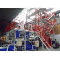 Quality LDPE / HDPE Blown Film Extrusion Machine With SSR +PID Temperature Control for sale