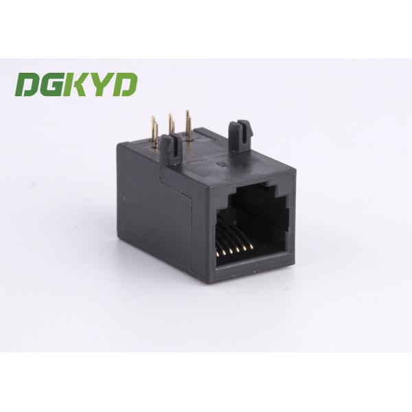 Quality Single Port 6 Pins 6 Contacts Rj12 Modular Jack Phone Connector for sale