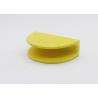 China Yellow Chips Shaped Ceramic Paper Holder , Ceramic Letter Holder For Home Decoration factory