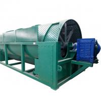 China Fresh Potato Washing Machine 30kw Rotary Washer Starch Equipment for sale