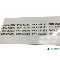 Quality CDR Rectangle Adhesive Label Sticker CMYK Glossy Adhesive Circle Stickers for sale