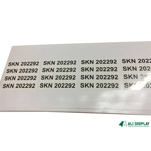 Quality CDR Rectangle Adhesive Label Sticker CMYK Glossy Adhesive Circle Stickers for sale