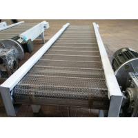 China 201 Stainless Steel Cleaning Vegetables Chain Conveyor Belt factory