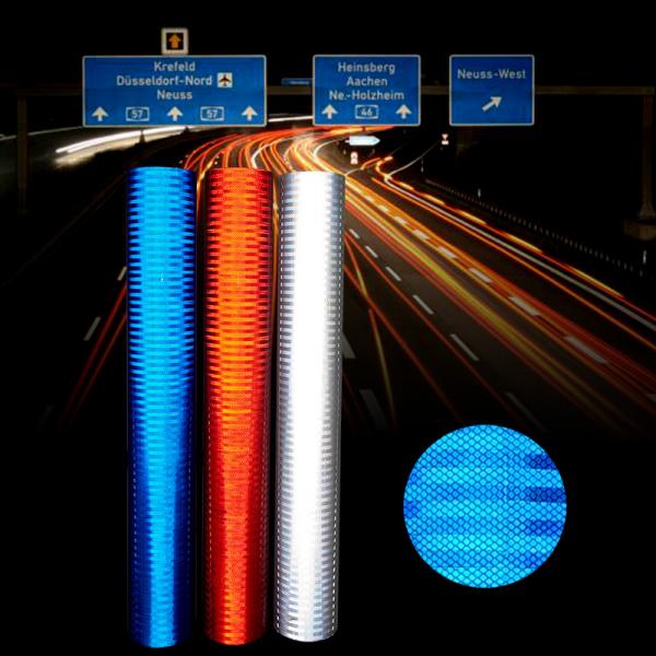 Quality PET Micro Prismatic Reflective Sheeting Vinyl Roll For Traffic Safety for sale