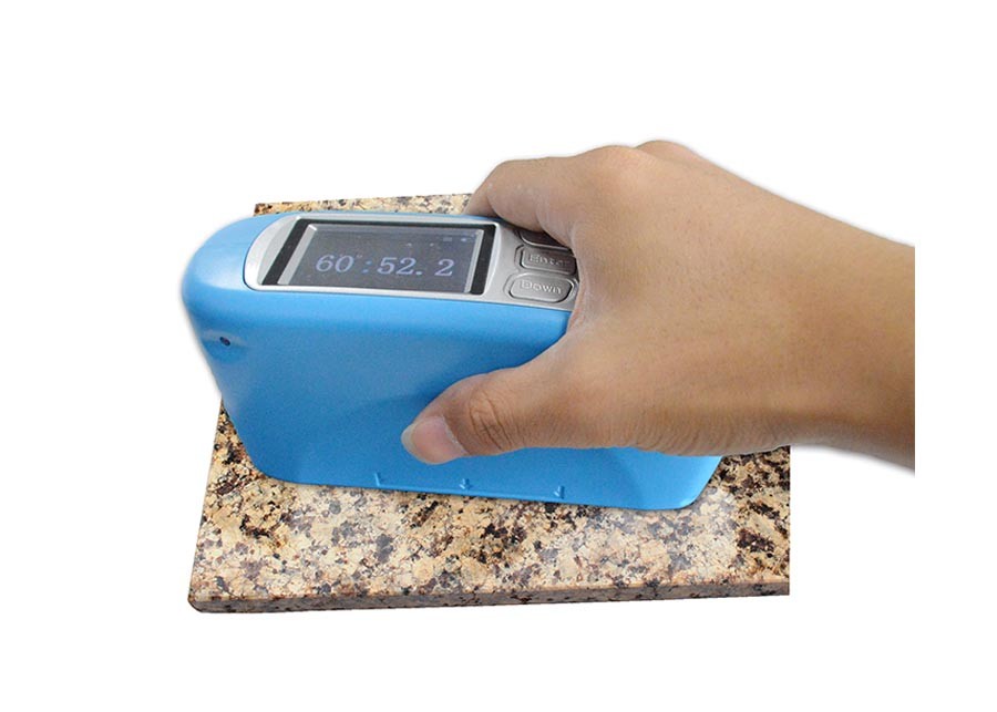 China Stone Floor Polishing Portable Gloss Meter 60 Degree With Elastic Material factory