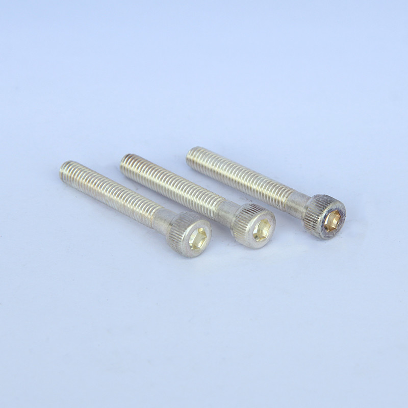 Non-standard Custom Stainless Steel Screws Silver-plated Stainless Steel Mechanical Screw Silver-plated Stainless Steel