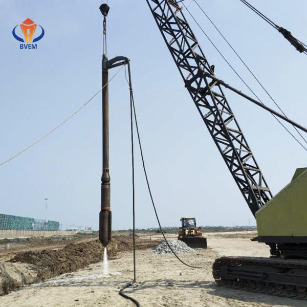 Quality Ground Improvement 100 KW Vibroflot Equipment 377 Mm Outer Diameter for sale